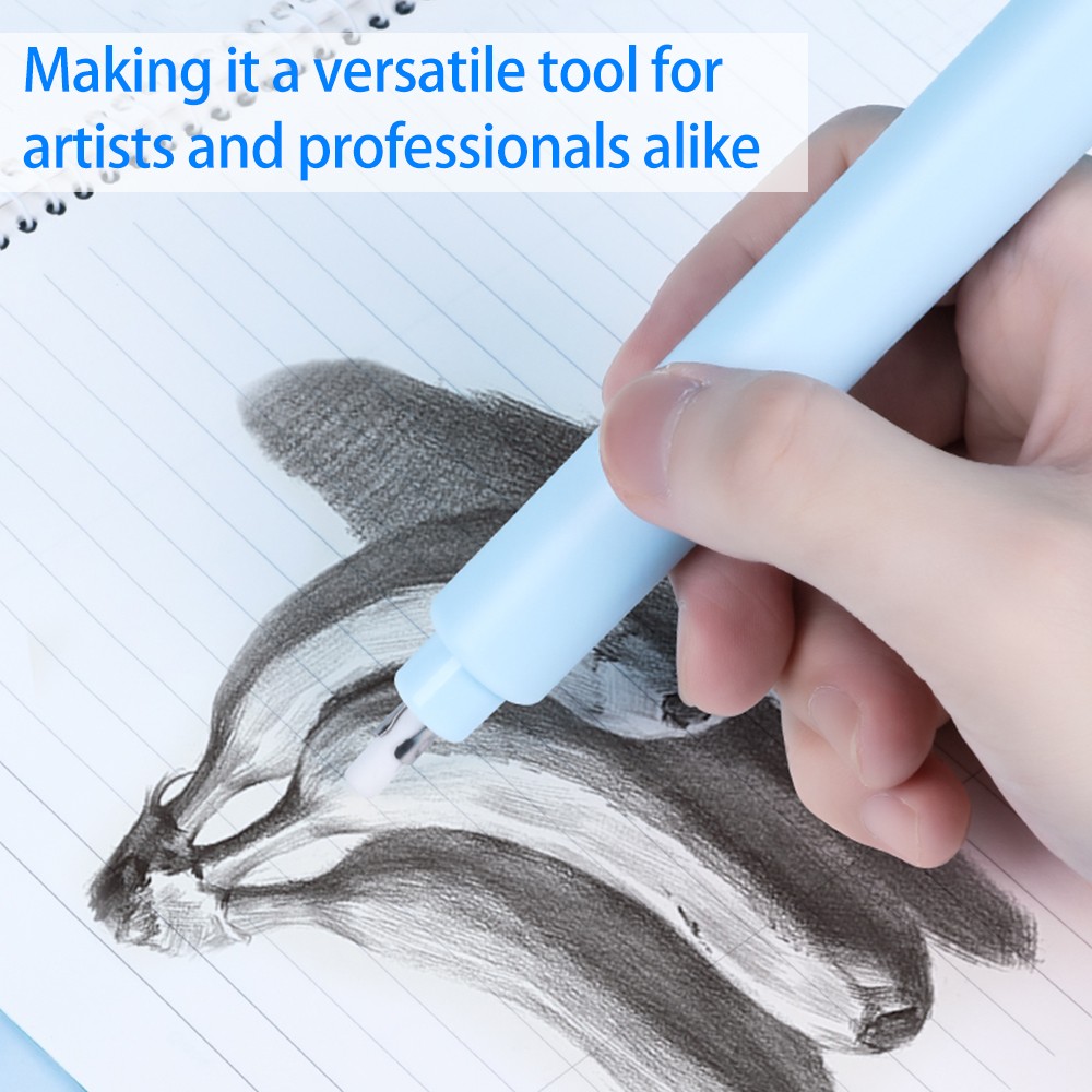 Tenwin Electric Eraser Rechargeable Pencil Erasers With 20pcs Eraser Refills