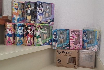 S.H.Figuarts Sailor Moon 12 Box Bundle Set Sammlung Super Uranus Saturn Pluto