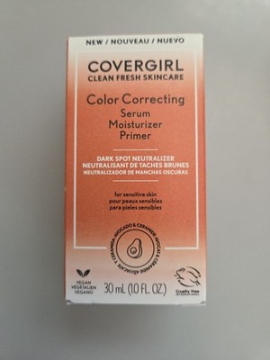 COVERGIRL Color Correcting Serum Moisturizer Primer For Deep Skin Tones