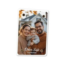 Drive Safe I Love You Visor Clip, Car Picture Holder, Sun Visor Photo Clip,