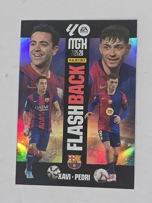 Panini 2025/26 Megacracks MGK La Liga Flashback Xavi Pedri FC Barcelona