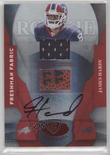 2008 Leaf Certified Materials Mirror Red Signatures 236/250 James Hardy Auto 0v1