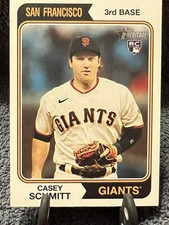 2023 Topps Heritage High Number - Casey Schmitt #643 (RC)