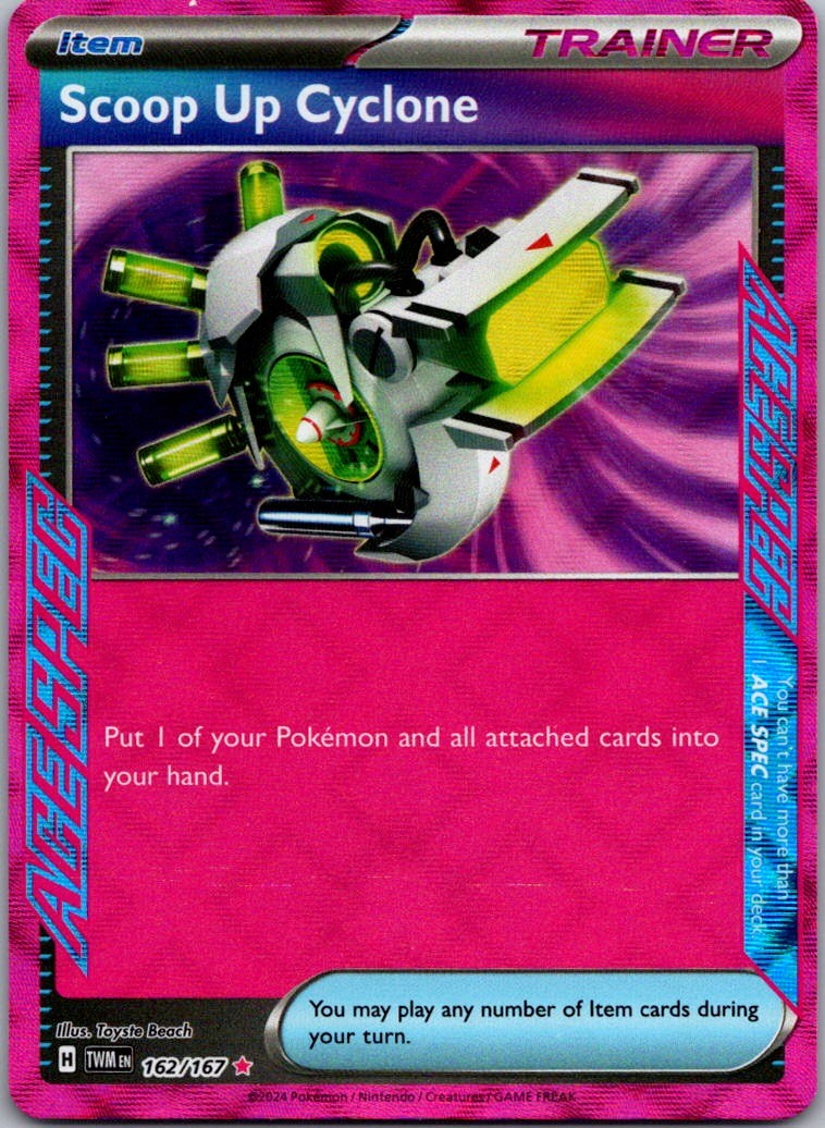Scoop Up Cyclone ACE SPEC Rare SV06: Twilight Masquerade 162/167 NM