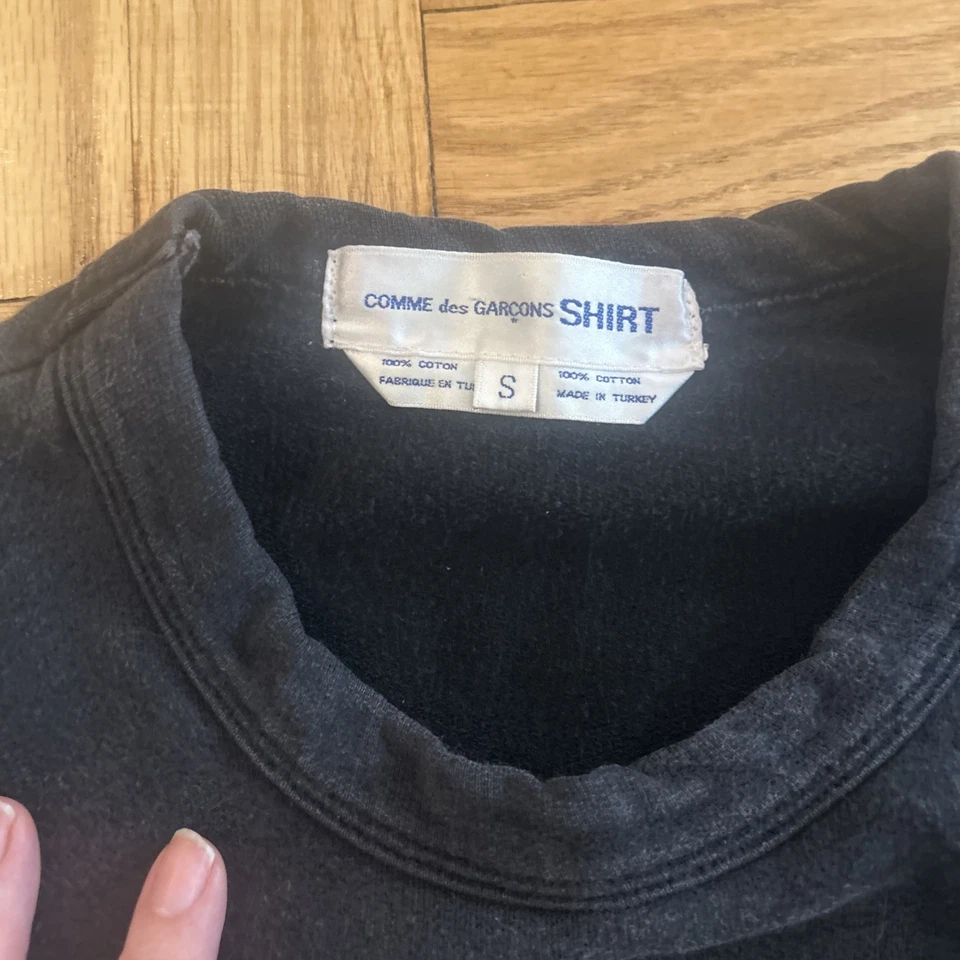 Camisa vintage años 90 Comme des Garçons camisa vanguardia manga larga Foto 3 de 4