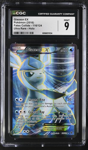 Glaceon-EX graded CGC 9 for sale on eBay