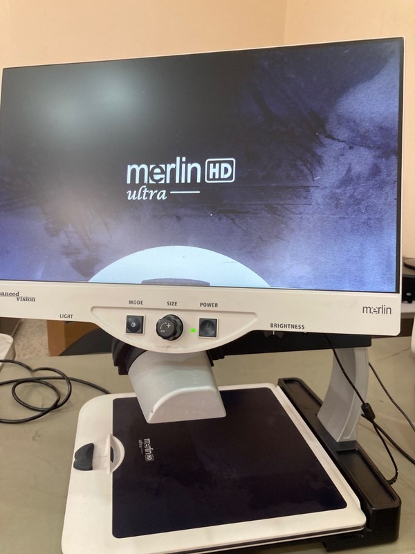 Merlin Ultra HD Video Magnifier With Adjustable Controls & Enhanced Vision Techn
