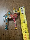  Brooch Pin: Camel Yossi Steinberg. Hand Painted Acrylic Resin  — photo 3