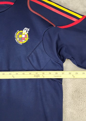 Adidas Sweatshirt Mens Multicolor Long Sleeve 2010 Spain World Cup Training - Picture 4 of 11