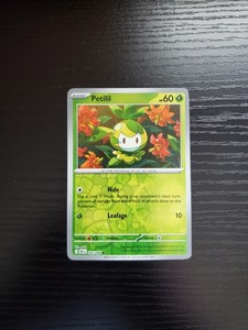 Pokemon SV: Black Bolt English - Petilil - 006/086 - Reverse Holo