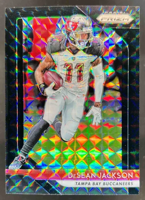2018 Prizm DeSean Jackson Black Finite #1/1 Buccaneers
