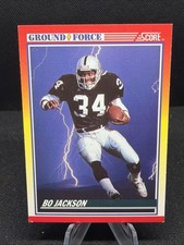 1990 Score - Ground Force Bo Jackson #330 Raiders