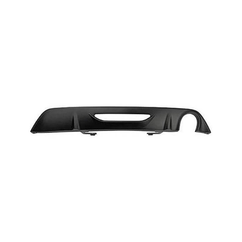 Spoiler de pare-choc arrière noir Peugeot 208 en ABS anti-choc