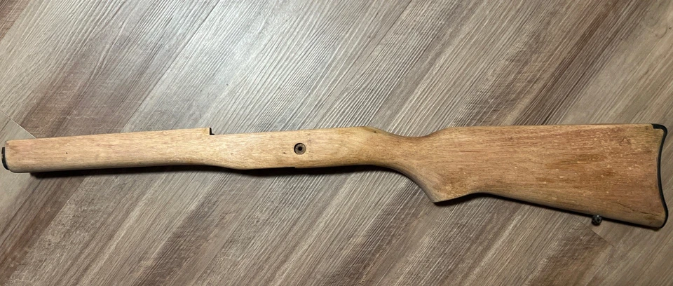 Culata de madera Ruger Mini 14 vintage despojada con placa a tope #3 Foto 2 de 4