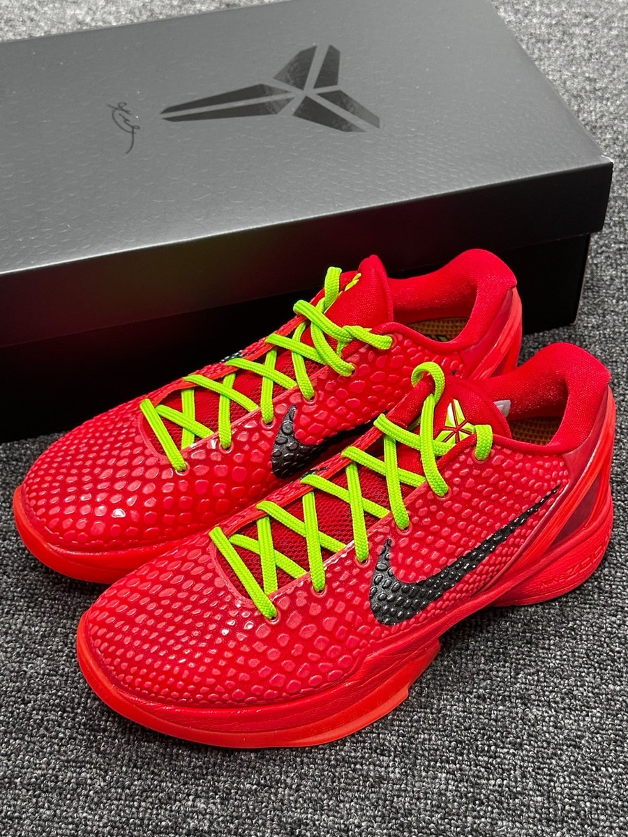 Size 8.5 - Nike Kobe 6 Protro Low Reverse Grinch for sale online