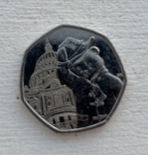 Rare 50P Coin Paddington Bear At St Paul’s Cathedral 2019