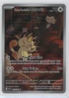 Team Rocket's Meowth Illustration Rare Pokemon Destined Rivals (DRI) #203