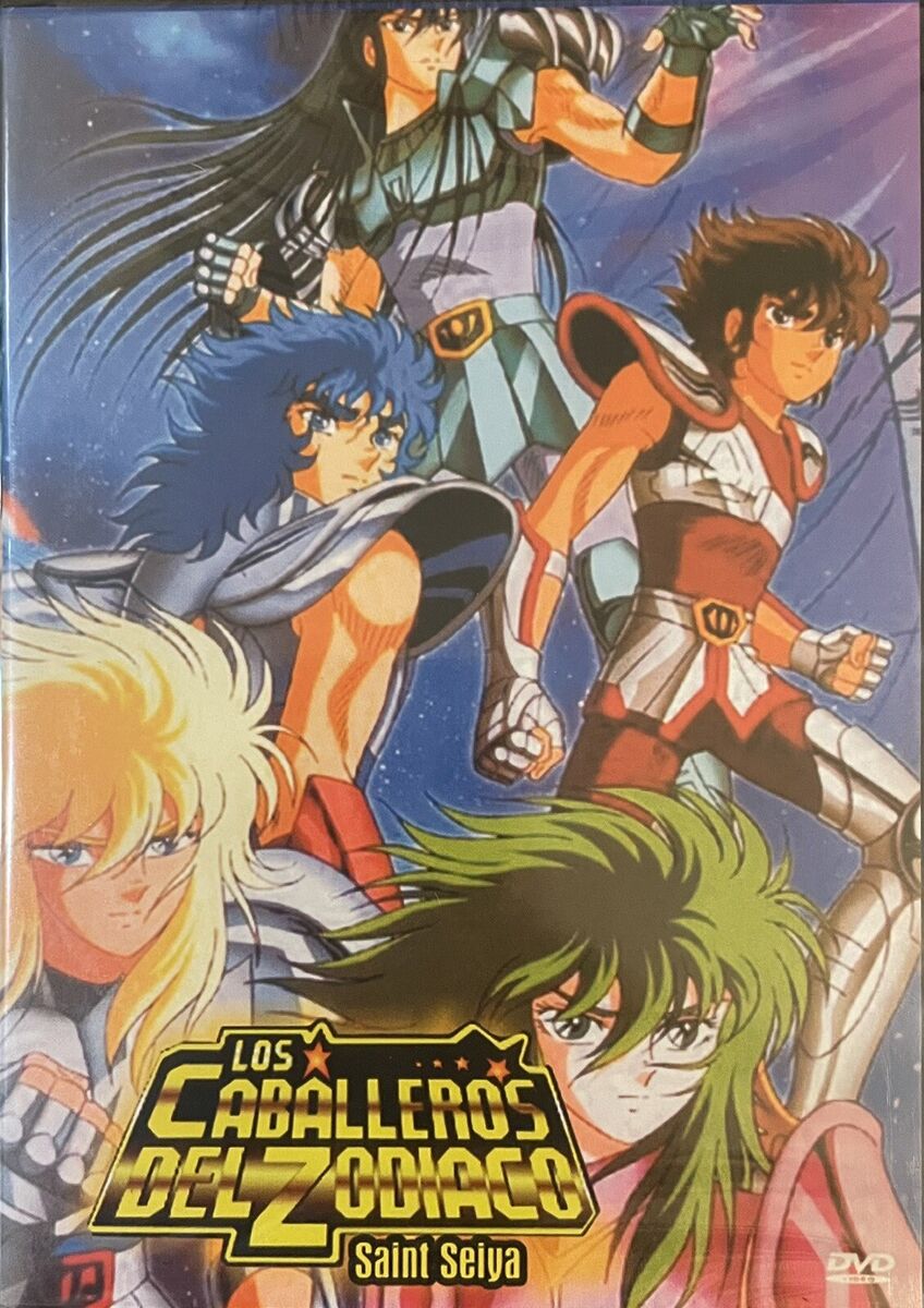 Los Caballeros Del Zodiaco Saint Seiya DVD 5 CAPITULOS Español Latino