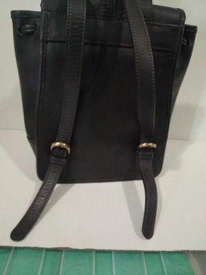 Leather Backpack Dark Brown Made In Korea # 101-78 | eBay display picture 1