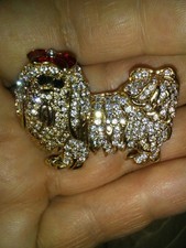 Beautiful New Dog Pin Bought At Gift Shop Going Out Of Business Sale