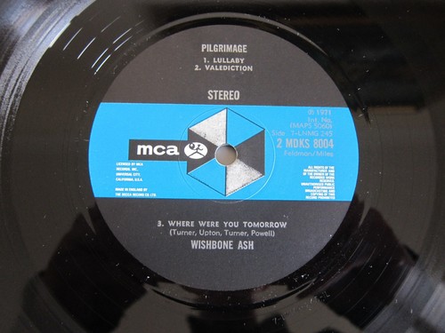 Wishbone Ash - Pilgrimage LP - Ex+ Early UK Pressing Vinyl - Worldwide Shipping - Picture 10 of 17
