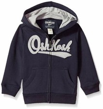 OshKosh B'Gosh Boys' Full Zip Logo Hoodie