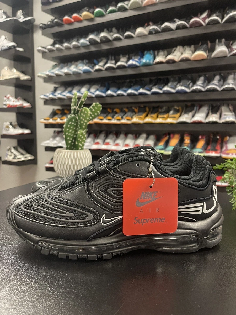 Nike Supreme x Air Max 98 Black for Sale | Authenticity Guaranteed