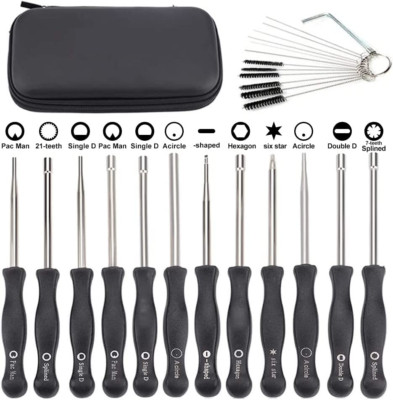 12PCS For Common 2 Cycle Small Engine Carburetor Adjustment Tool Cleaning Bursh