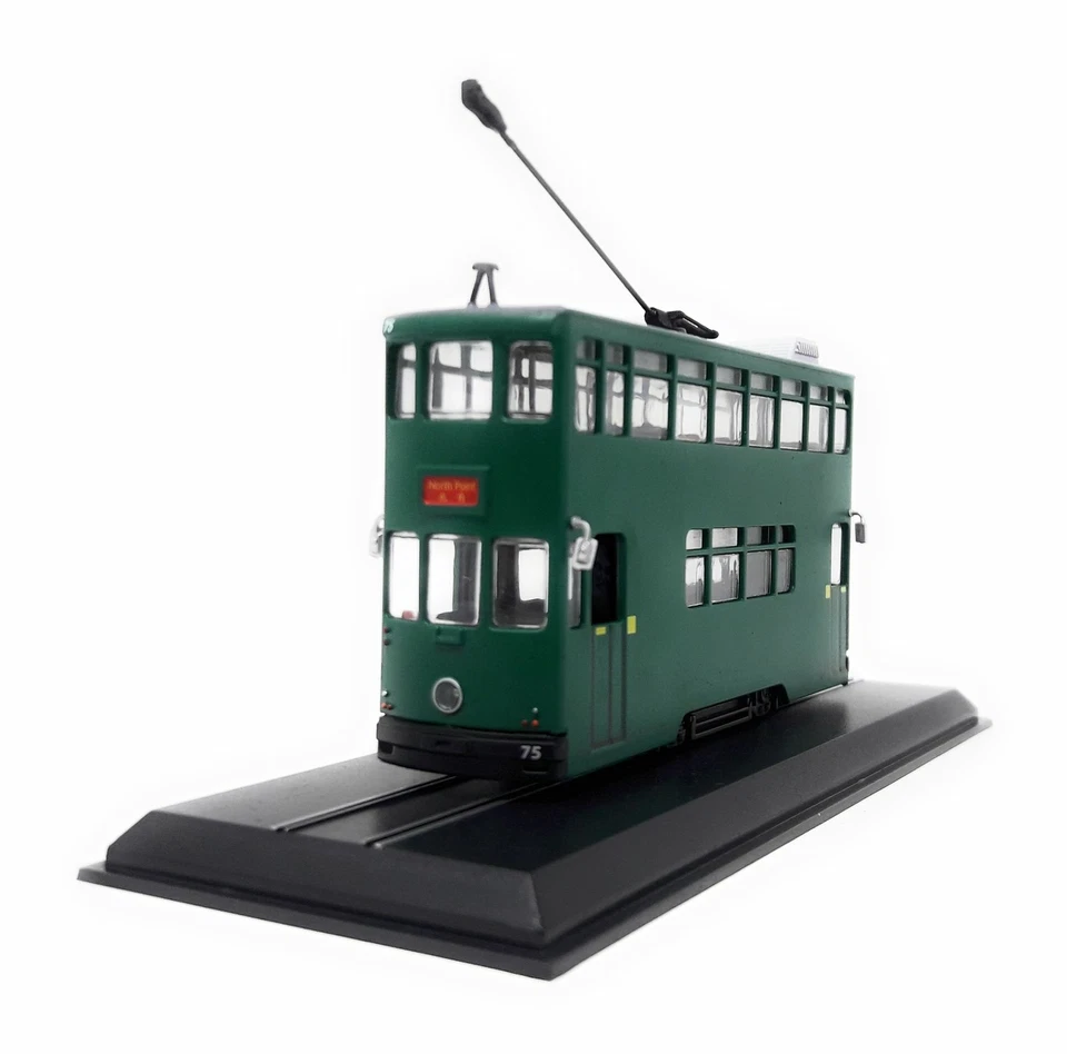 Atlas 1/87 H0 Trolley Car Hong Kong Tram 6th Generation 1986 Stand model plastic - Image 3 of 4