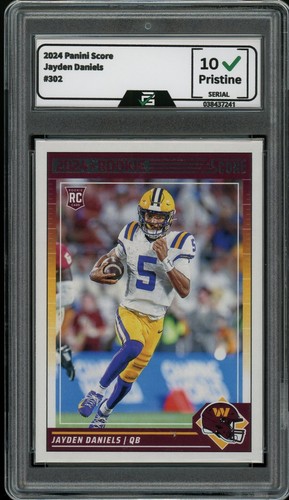 Jayden Daniels Rookie #62 2024 Panini Instant Gem Mint 10 - Washington Commanders