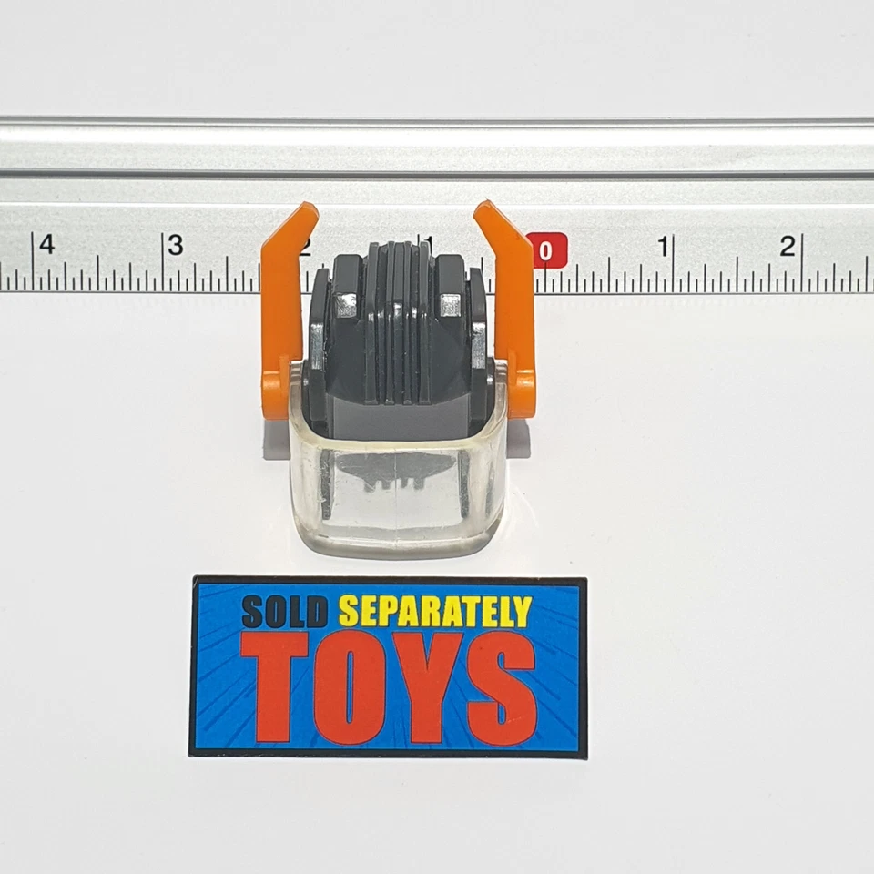 Transformers G1 Scorponok HELMET original 1987 Base gray weapon accessory part - Image 2 of 4