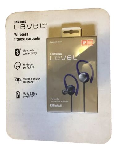 Samsung Level Active Wireless Fitness Earbuds Blau Bluetooth - Brandneu!