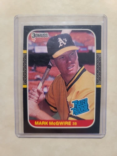 1987 Donruss #46 Mark McGwire RC A's Rookie Card