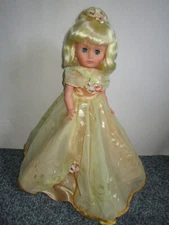 Vintage 1962 Montgomery Ward Exclusive 16" Sayco Doll w/ Orig. Formal Gown