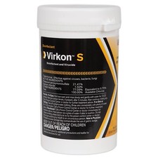 new Lanxess VirkonS Disinfectant Virucide 9 oz Powder Form livestock