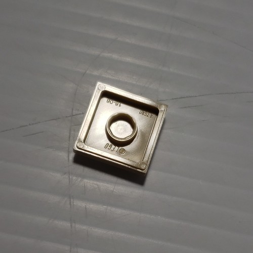 LEGO 2 x 2 Plate w/ 1 Stud In Center (Jumper Tile) TAN (x10) 87580 NEW PARTS - Picture 3 of 4