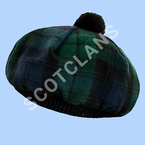 Sombrero Shanter Escocés Tam O' Varias Gorras Tartán/Tammy Talla Única - Imagen 6 de 8