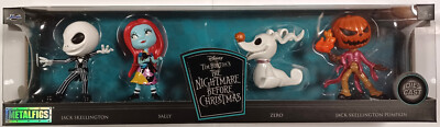 THE NIGHTMARE BEFORE CHRISTMAS Metalfigs / Die Cast - Jada - 4 Pack (Jack,..)
