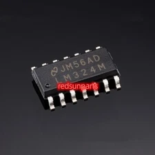 20PCS(pieces)New NSC LM324M LM324MX/NOPB SOP14 Chip ICs Original KK