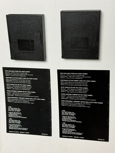 Crash Dive Atari 2600 Game + Instruction Manual Tested Working PAL version RARE - Picture 3 of 4