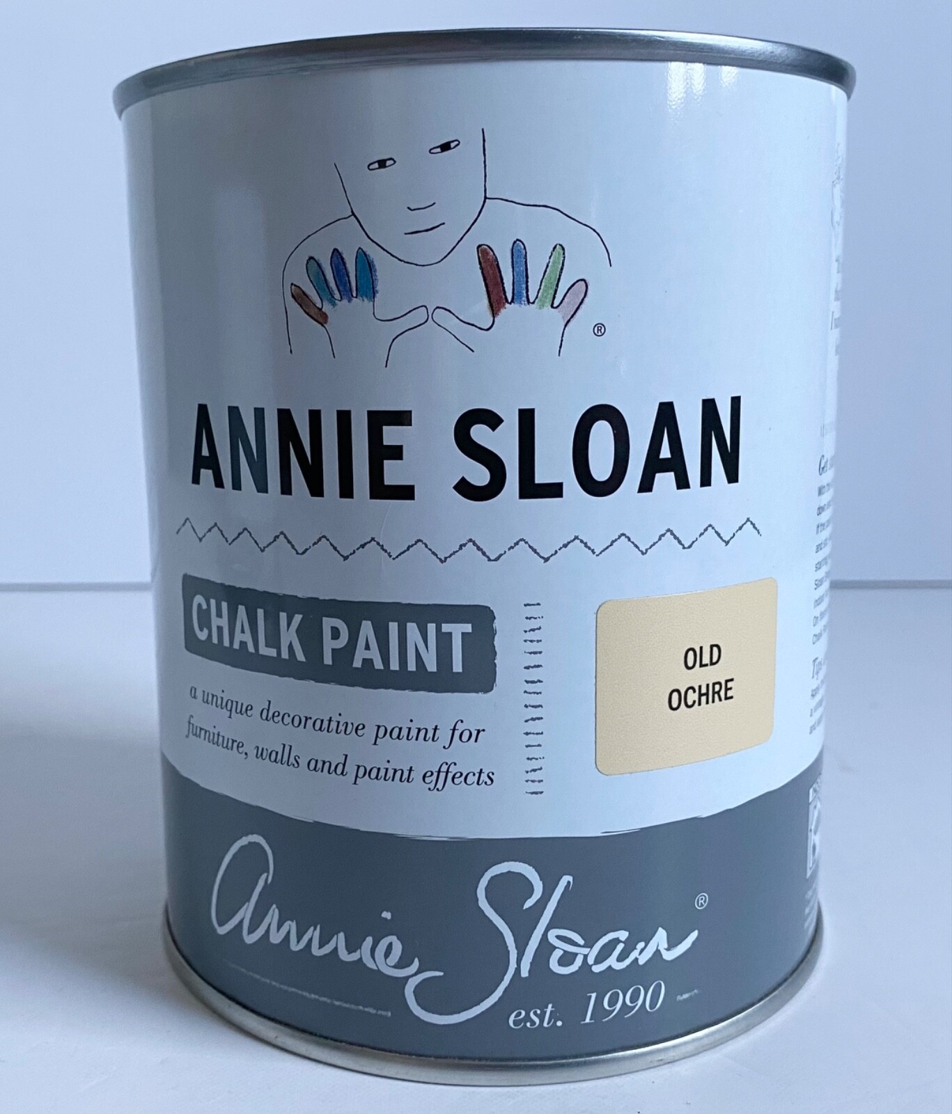 ANNIE SLOAN CHALK PAINT OLD OCHRE (1 LITRE) FURNITURE PAINT DECORATIVE *NEW*