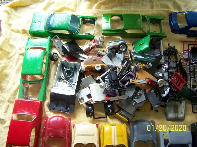 used plastic model cars and trucks on ebay