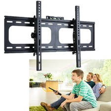 Large Slim Tilt Wall Mount Bracket Up to 99lbs For 32-75 inch LCD LED Plasma TVs