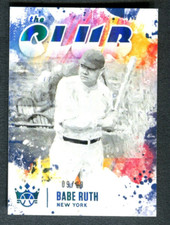 2021 Diamond Kings The Club Holo Blue #1 Babe Ruth 9/99 Yankees A48 371