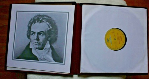 HERBERT VON KARAJAN - Beethoven IX. Symphonie / Symphonie Nr. 8 Box 3 LP VG+/VG+ - Imagen 2 de 3