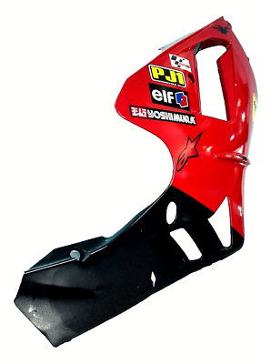 02 03 Kawasaki Right Side Cover Fairing ZX-12r Plastic OEM Red