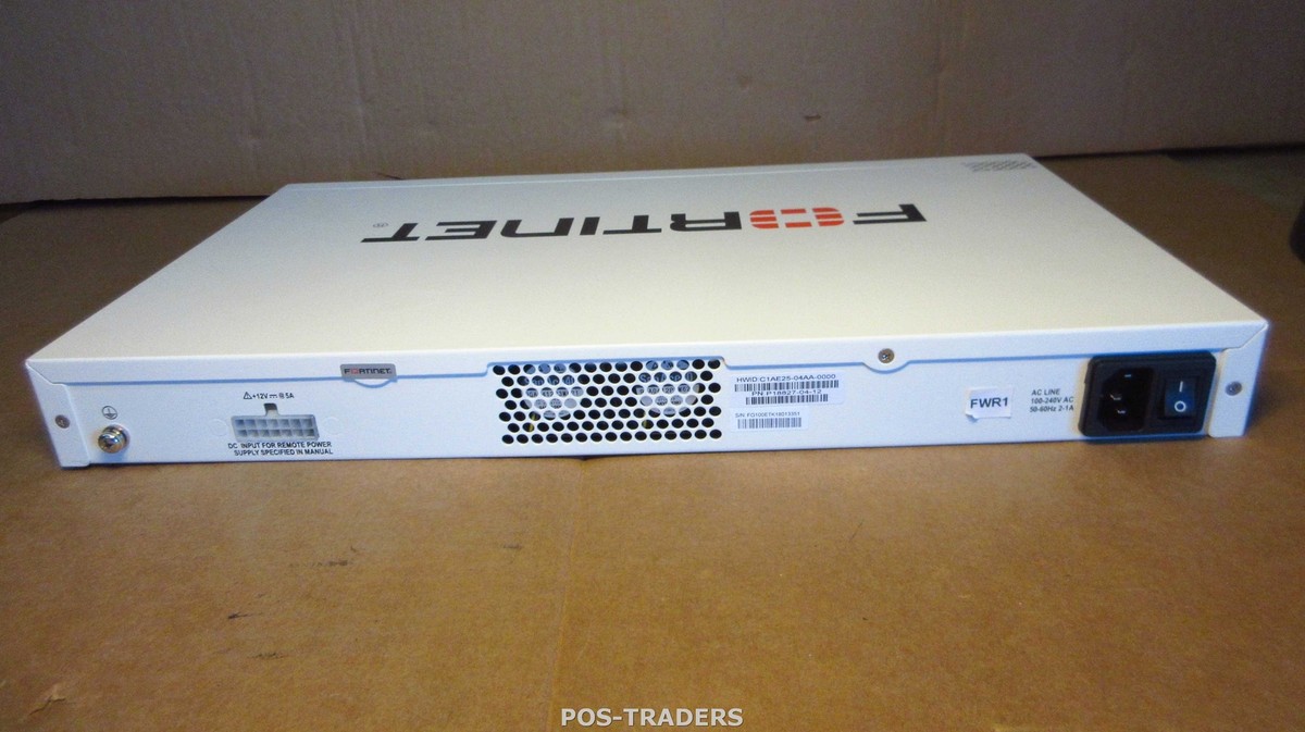 Fortinet FG-100E FortiGate 100E Security Firewall 20x GE Fortinet FG-100E FortiGate 100E Security Firewall 20x GE