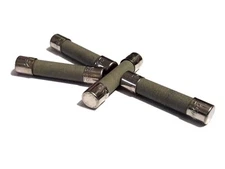 SET OF 4 MDA 2 MDA2 250V BUSS BUSSMANN CERAMIC TIME DELAY FUSES