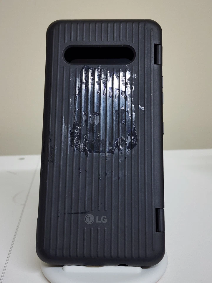 Justo | Funda LG Doble Pantalla para Teléfono LG V60 ThinQ 5G - Modelo LM-V605N - Negra Foto 4 de 4