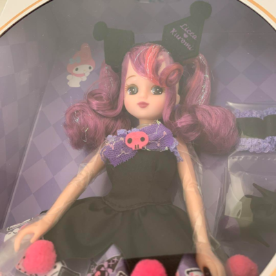 Poupée Licca LD-11 Kuromi X Licca Cool Style – Takara Tomy X Sanrio – Neuve Sous Blister